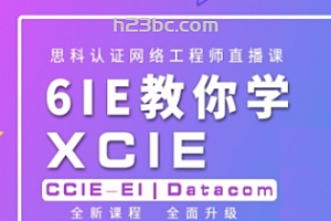 太阁-6IE讲师教您三个月学习CCIE+HCIE